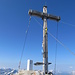 Gipfelkreuz und Vermessungspunkt Deutsch/Österreichische Grenze
