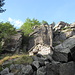 Bergerie en pierre de Sciürés, sur le sentier qui monte au Rifugio A.Costa