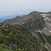 Blick vom Gipfel Richtung Cima dell'Uomo
