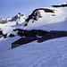 L'Alpe Cortechiuso quasi sepolta dalla neve.