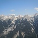 Schau auf den westlichen Karwendel-Hauptkamm