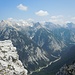 Tiefblick in's Hinterautal vor der Karwendel-Prominenz
