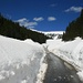 unterwegs zum Taubenstein, noch viel Schnee für die Jahreszeit