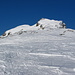 Das Wildhorn 3247m: hinten links der Hauptgipfel 3247m und vorne rechts der Nordostgipfel 3246m