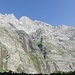 Die Urbachflanke der Engelhörner. Mit bis zu 1900m eine der höchsten Wände der Schweiz.