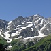 Die Saison für die Hangedgletscherhorn Nordwand scheint bereits vorbei zu sein.