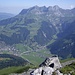 Blick zum Rigidalstock und Brunnistöckli (Klettersteige)