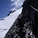 Solider Klettersteig, Seilsicherung ist hier nicht (mehr?) nötig