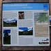 Foto vom ersten Besteigungsversuch am 29./30.6.2013:<br /><br />Informationstafel über das Naturreservat im Val Faller. Durch das Tal und den Wald wanderten wir von Mulgens hinauf zur Alp Tga.
