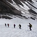 Über den Gletscher zurück zur Lämmerenhütte