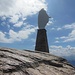 Statua di vetta dello Zerbion (2720 m)