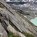 Kettenweg oberhalb des Gletschersees