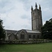 Die Kirche im Ausgangsort Widecombe in the Moor.