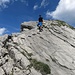 Ein richtiger Laufsteg für Bergsteiger