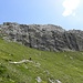 In Aufstieg auf Südflanke des Peitlerkofel,2875m.