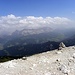 Wunderschönen Kreuzkofel Dolomiten, von Gipfel des Peitlerkofel ausgesehen.Neuner(2968m)-mittelinks steht länger auf meinem Wunschliste.