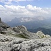 Wir haben ausgiebig das Panorama von Kleiner Peitlerkofel genossen, hier ins Val Badia und Kreuzkofel Dolomiten.