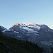 Doldenhorn mit ersten Sonnenstrahlen