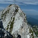 der Gipfelaufbau der Oberen Wettersteinspitze
