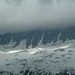 Nuvole in quota sul ghiacciaio del Dammastock