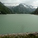 Il lago dalla diga