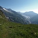 Blick auf Aletschgletscher