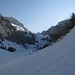 Blick gen Mutschen, im Bereich der Alp Tesel