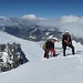 Gipfel Panorama noch leicht getrübt