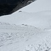 Da geht es wieder runter...