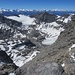 Grossstrubel - Talkessel der Lämmeren umrandet von Schwarzhorn, Rothorn, Schneehore und Chlis Schneehore, dahinter die Walliser Alpen