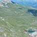 Die Alp Anarosa mit dem Lai Grand, im Hintergrund der bekannte Piz Beverin