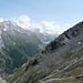 Ausblick beim Hüttenaufstieg