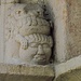 Detail der Kirche in Villefranche.