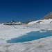 Lago proglaciale al Gerenpass. Sullo sfondo a sinistra il Finsteraarhorn, 4274.