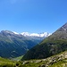 Oberrothorn, ein bisschen Monte Rosa, Liskamm, Breithorn, Mettelhorn