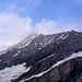 Der Weisshorn-Gipfel in den Wolken