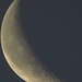 Abnehmender Mond am 01. August 2013. Die linke Mondseite, die jetzt sichtbar ist, hat vergleichsweise wenige Krater.<br /><br />La luna calante il 1 di agosto 2013. La parte sinistra che si vede adesso, comparativamente ha pochi crateri.