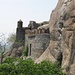 Steep rocks at the Rajagiri