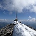 auf dem Gipfel des Muttler (3293m), inkl. Schneeresten