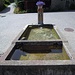 la fontana freschissima di Mathon ... vera gioia per i nostri accaldati piedi! 
