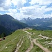 die Bergstation Alp Languard in Sichtweite
