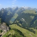 Hoher Kasten: die berühmte Aussicht über den ganzen Alpstein mit Sämtisersee prominent im Vordergrund