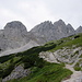 Aufstieg von der Gruttenhütte zum Ellmauer Halt