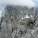Rückblick auf die Babenstuberhütte vom Gipfel des Ellmauer Halt