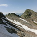 Traverse zur Bocchetta del Monte Zucchero, rechts der Triangolino (2591 m)