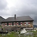 Eisbrugghütte oder Edelrauthütte,2545m in den Pfunderer Bergen.Es ist in 1908 gebaut!