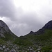 Rückblick zur Valsscharte,2451m, in den Pfunderer Bergen.