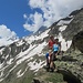 inmitten grosser Berge: Gipfelfoto auf "kleinem" Oberen Distelhorn ...