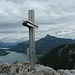 das Gipfelkreuz auf dem Drachenstein
