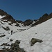 weiter durch Schnee